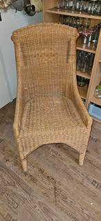 4 Rietstoelen - Set, Ophalen, Gebruikt, Bruin, Riet of Rotan