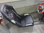 Zo goed als nieuwe playseat met stuur en 32 inch scherm, Spelcomputers en Games, Spelcomputers | Sony PlayStation Consoles | Accessoires