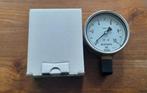 Econosto manometer 1/2 duim 0-10 bar, Ophalen of Verzenden, Zo goed als nieuw, Druk