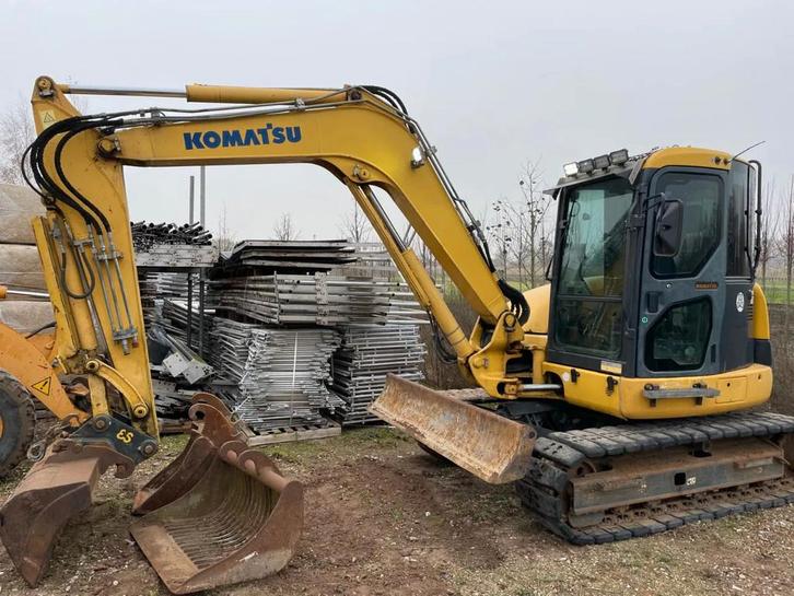 Komatsu PC 80 MR-3 Graafmachine (bj 2012), Zakelijke goederen, Machines en Bouw | Kranen en Graafmachines, Graafmachine