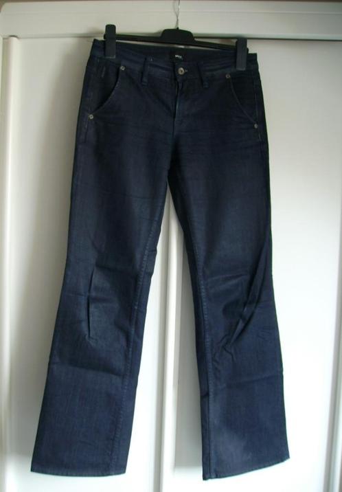 Mexx denim donkerblauw maat 27, Kleding | Dames, Spijkerbroeken en Jeans, Zo goed als nieuw, W27 (confectie 34) of kleiner, Blauw