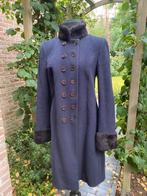 SCAPA blauwe halflange wollen jas (military look) 38/40, Maat 38/40 (M), Scapa, Zo goed als nieuw, Verzenden
