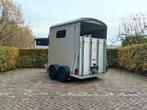 Zeer jonge 2 paards Bockmann portax zadelkamer vol aluminium, Dieren en Toebehoren, Duitsland, Aluminium, Zo goed als nieuw, 2-paards trailer