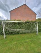 Voetbalgoal aluminium 2 stuks, Overige typen, Ophalen of Verzenden, Zo goed als nieuw