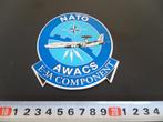 sticker leger luchtmacht NATO AWACS E-3A component, Verzamelen, Ophalen, Zo goed als nieuw