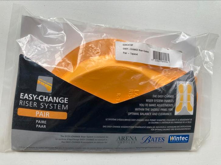 Tapered Easy Change riser voor Wintec/Arena/Bates, Dieren en Toebehoren, Paarden en Pony's | Overige Paardenspullen, Nieuw, Overige soorten
