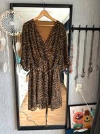 Jurk panterprint maat 48, Kleding | Dames, Grote Maten, Ophalen of Verzenden, Gedragen, Jurk