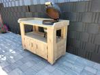 Bbq tafels van steigerhout, Tuin en Terras, Buitenkeukens, Verzenden, Nieuw, Houtskool, Vrijstaand
