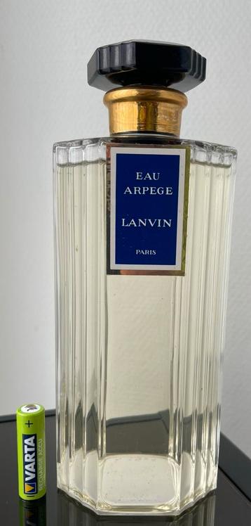 Lanvin eau Arpege Paris XXL glazen factice giant winkelmodel beschikbaar voor biedingen
