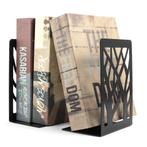 Boekensteunen met boommotief – metalen set (nieuwstaat), Ophalen of Verzenden, Nieuw