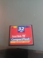SanDisk CompactFlash 32MB, Audio, Tv en Foto, Fotografie | Geheugenkaarten, Gebruikt, SanDisk, Minder dan 2 GB, Ophalen of Verzenden