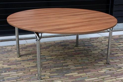 ronde tafel 170 cm met opklapbare poten, Huis en Inrichting, Tafels | Eettafels, Zo goed als nieuw, 150 tot 200 cm, 150 tot 200 cm