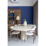 Eetkamerstoelen Japandi Hout 6 stuks OUTLET, Huis en Inrichting, Stoelen, Hout, Japandi houten stoelen, Bruin, Nieuw