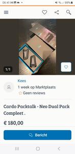 Cardo packtalk, Motoren, Ophalen of Verzenden