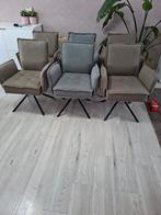 6 luxe eetkamerstoelen als nieuw, Ophalen, Zo goed als nieuw, Vier