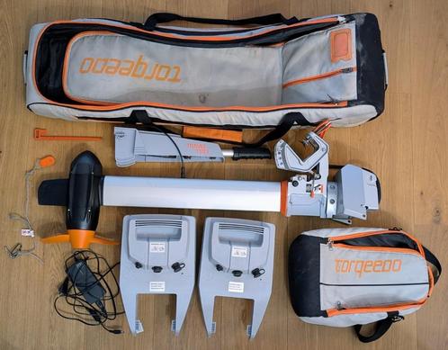 Torqeedo Travel 1103 – incl. 2 accu’s, tassen & accessoires, Watersport en Boten, Buiten- en Binnenboordmotoren, Gebruikt, Elektrisch