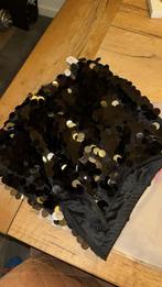 Rok met pailletten - Zwart/zilver - Carnaval, Maat 38/40 (M), Zwart, Nieuw, Ophalen of Verzenden