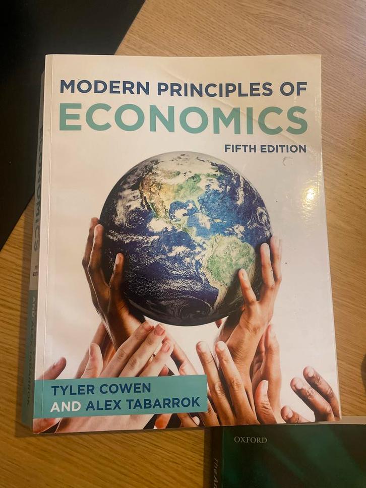 Modern Principles of Economics 5th editie, Boeken, Economie, Management en Marketing, Zo goed als nieuw, Economie en Marketing