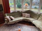 Zeldzame hoekbank lodewijk Brocante bank, Ophalen of Verzenden, Zo goed als nieuw