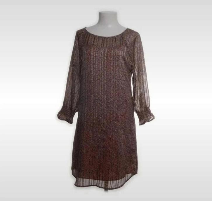 Dante 6 Roze/Groene Jurk Maat 34, Kleding | Dames, Jurken, Zo goed als nieuw, Maat 34 (XS) of kleiner, Roze, Boven de knie, Verzenden