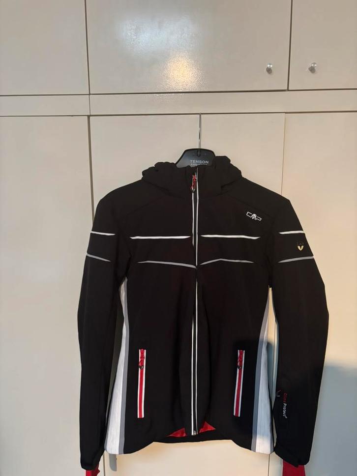 CMP Dames Wintersportjas – Maat XL – Zwart met wit, Kleding | Dames, Wintersportkleding, Zo goed als nieuw, Jack, Maat 46/48 (XL) of groter