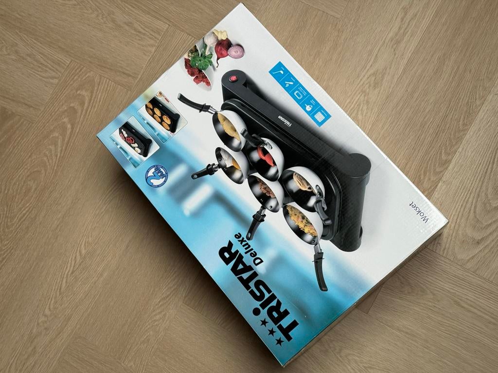 Tristar Deluxe Wokset - Compleet en Nieuw!, Overige materialen, Inductieplaat, Nieuw, Ophalen of Verzenden