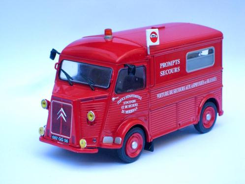 Citroen HY VSAB brandweerambulance Hachette 1:43, Hobby en Vrije tijd, Modelauto's | 1:43, Nieuw, Auto, Overige merken, Ophalen of Verzenden