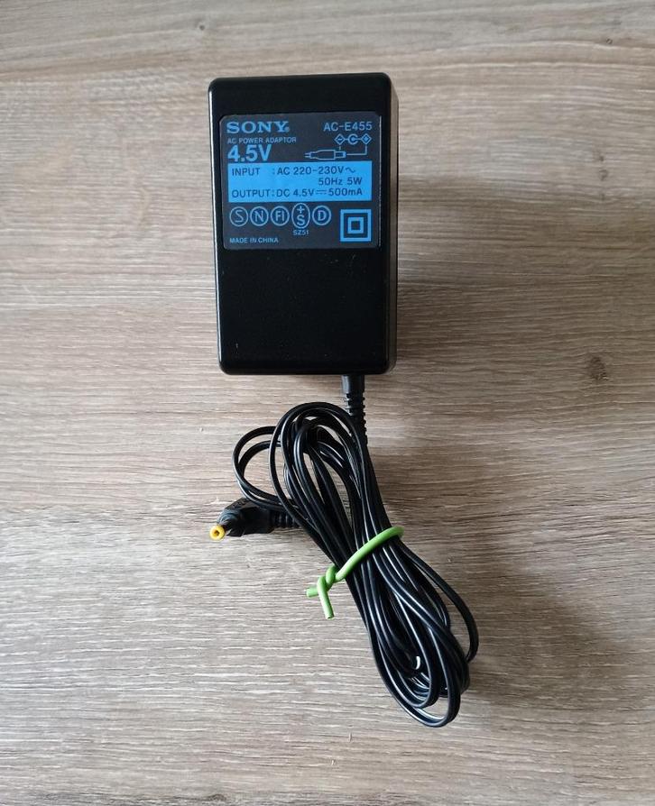 Sony ac-e455 ac-e455d adapter discman cd compact player, Audio, Tv en Foto, Walkmans, Discmans en Minidiscspelers, Discman, Ophalen of Verzenden