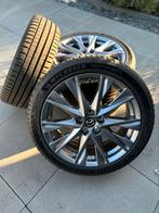 Mazda Lichtmetalen velgen met Michelin Pilot Sport 5, Banden en Velgen, 17 inch, Ophalen of Verzenden, Zomerbanden
