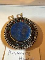 Afghaanse Hanger met Lapis Lazuli, Gebruikt, Overige voorstellingen, Blauw, Ophalen of Verzenden