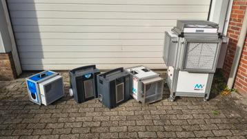 Partij Maxvac luchtreinigers luchtfilters stofafzuiging beschikbaar voor biedingen