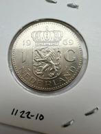 Juliana. 1 Gulden 1969 visje #1122-10, Ophalen of Verzenden, Koningin Juliana