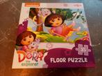 Dora vloer puzzel, Ophalen of Verzenden, 10 tot 50 stukjes, Zo goed als nieuw