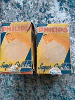 Oude gloeilampen 2 stuks Philips Super Arlita, Ophalen of Verzenden