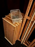 Houten Stellingkast - Gebruikt - 160x80x40 cm, Met plank(en), Gebruikt, 150 tot 200 cm, 25 tot 50 cm