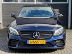 Mercedes-Benz C-klasse Estate 180 AMG Sport Camera, Pano, Xe, Auto's, Mercedes-Benz, Automaat, Euro 6, Blauw, Leder en Stof