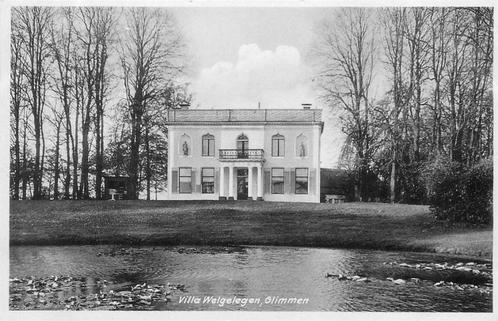 (378-366-027) Glimmen Villa Welgelegen, Verzamelen, Ansichtkaarten | Nederland, Groningen, Ophalen of Verzenden
