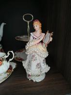 Porseleinen Dame met Harp Beeldje, Ophalen
