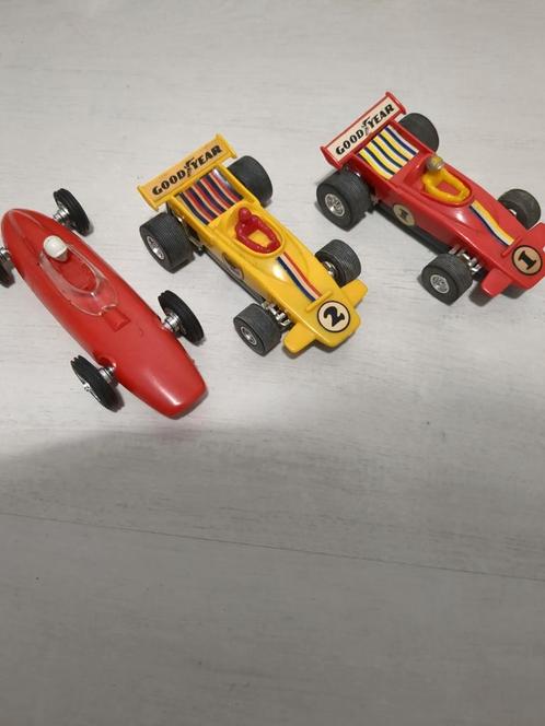 Playart racebaan vintage met autootjes, Kinderen en Baby's, Speelgoed | Racebanen, Gebruikt, Racebaan, Elektrisch, Overige merken
