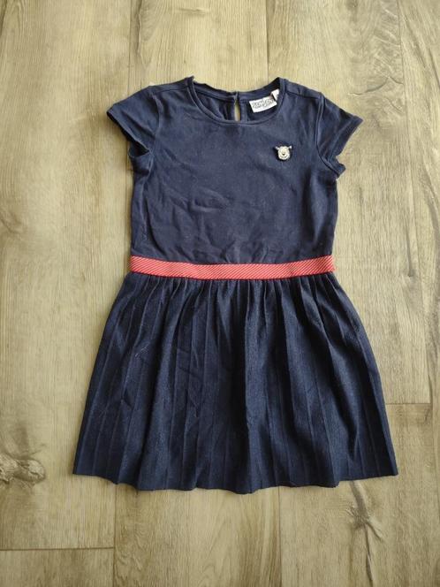 Prachtige donkerblauwe jurk van Samson, Studio 100, maat 104, Kinderen en Baby's, Kinderkleding | Maat 104, Zo goed als nieuw
