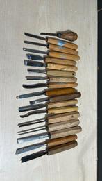18 gutsen voor houtbewerking, Doe-het-zelf en Verbouw, Gereedschap | Handgereedschap, Ophalen of Verzenden, Gebruikt