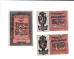 Serie 3 x Liechtenstein 1920 - aUNC, Postzegels en Munten, Bankbiljetten | Europa | Niet-Eurobiljetten, Overige landen, Verzenden