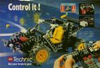 Retro reclame 1990 Lego Technic  auto afstandsbediening, Overige typen, Ophalen of Verzenden