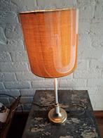 Vintage Hollywood Regency Tafellamp, Gebruikt, Ophalen of Verzenden, Stof, Hollywood Regency