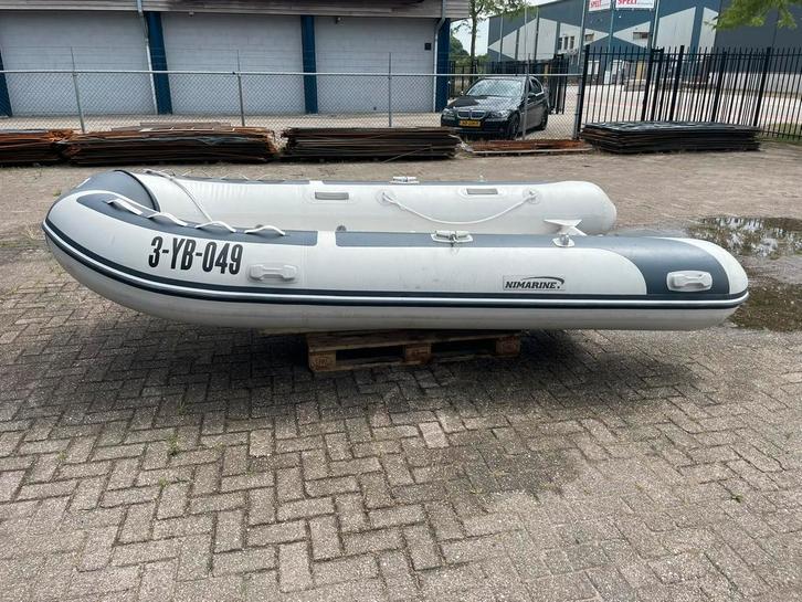 Rubberboot Nimarine 350 rib met 20 pk Mariner/Mercury, Watersport en Boten, Rubberboten, Zo goed als nieuw, Overige merken, Overige materialen