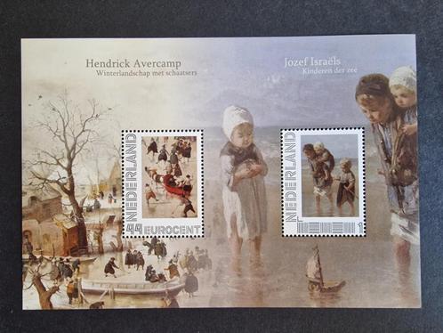 Vel Persoonlijke postzegels Jozef Israels & Avercamp, Postzegels en Munten, Postzegels | Nederland, Postfris, Na 1940, Ophalen of Verzenden