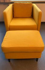 IKEA EKERÖ Armchair + IKEA STRANDMON Footstol, Ophalen, Zo goed als nieuw, Eenpersoons