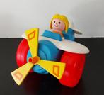 Retro speelgoed Fisher Price vliegtuig 1980, Ophalen of Verzenden, Zo goed als nieuw, Auto of Voertuig