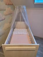 Hemeltje van grijs voile met witte standaard., Kinderen en Baby's, Ophalen, Zo goed als nieuw, Overige typen