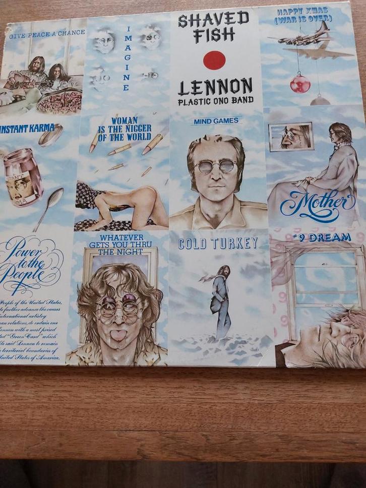 John Lennon - Shaved Fish LP, Cd's en Dvd's, Vinyl | Rock, Zo goed als nieuw, Poprock, 12 inch, Ophalen of Verzenden